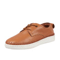 Andes Women's Tan Leather Lace Up Shoes