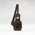 Andover 01 Brown Leather  Crossbody