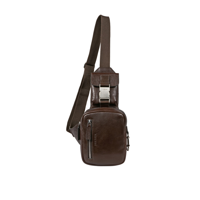 Andover 01 Brown Leather  Crossbody