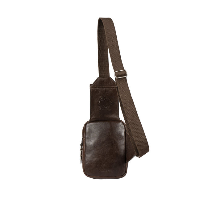 Andover 01 Brown Leather  Crossbody