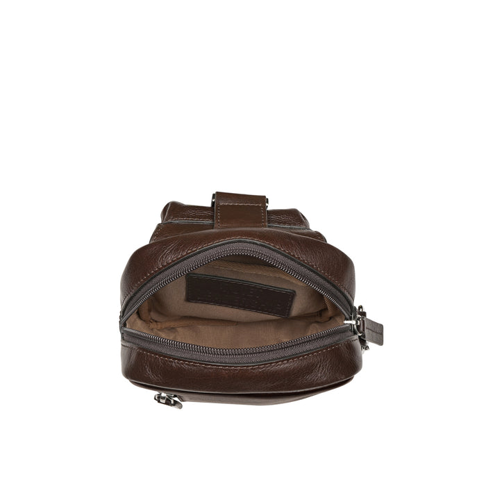 Andover 01 Brown Leather  Crossbody