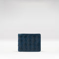 Andover W1 Blue Leather Bi-Fold Wallet