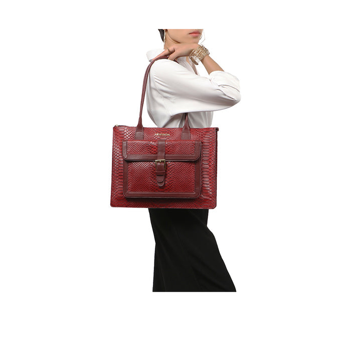 Angelina Sb 02 L Leather Laptop Bag
