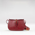 Antoinette 02 Red Leather Shoulder Bag