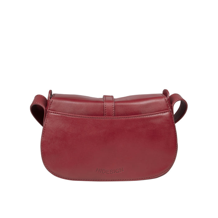 Antoinette 02 Red Leather Shoulder Bag