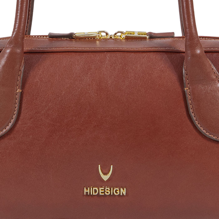 Antoinette 04 Brown Leather Shoulder Bag