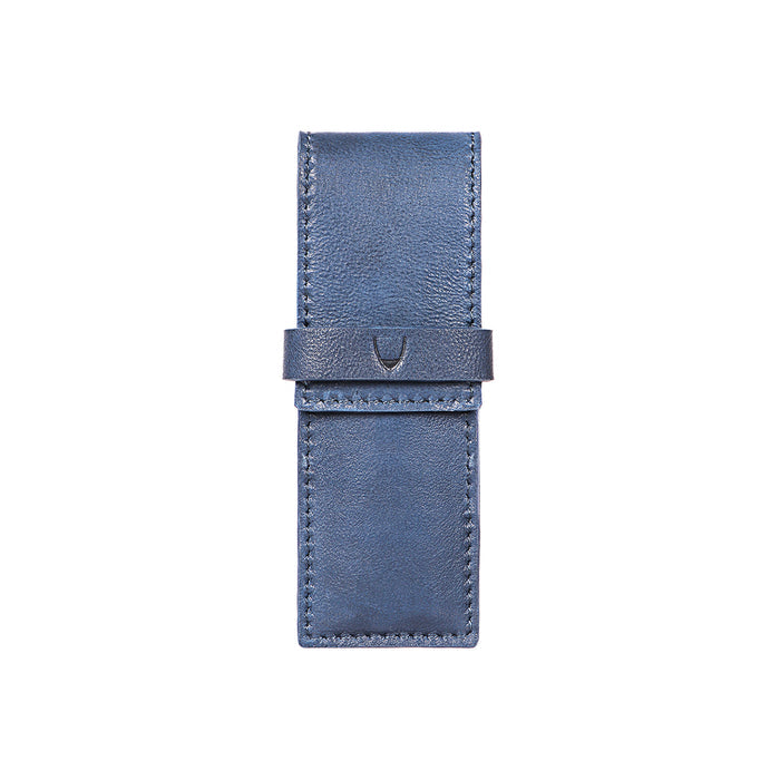 Aragorn Blue Leather Pencil Case