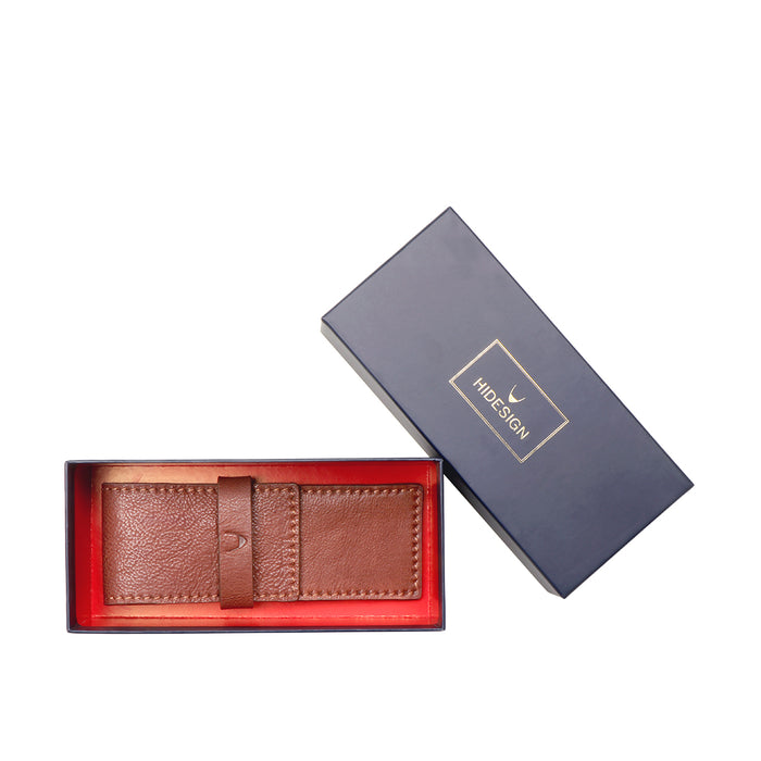 Aragorn Brown Leather Pencil Case