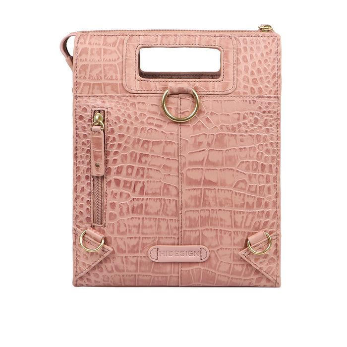 Arica 01 Pink Leather Crossbody