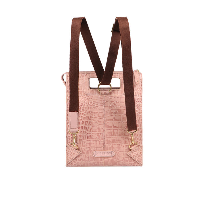 Arica 01 Pink Leather Crossbody
