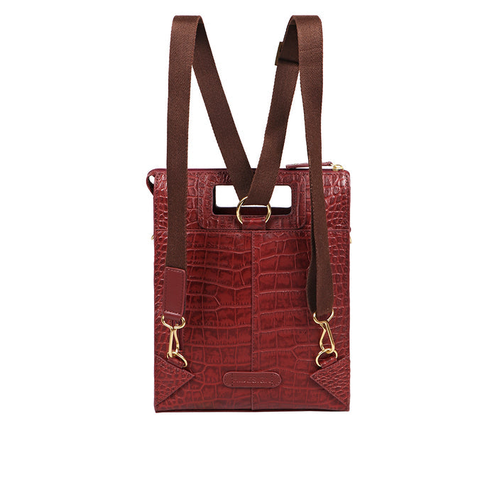 Arica 01 Red Leather Crossbody