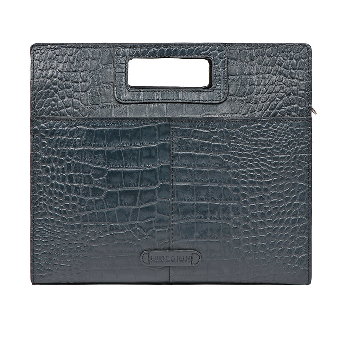 Arica 02 Blue Leather Crossbody