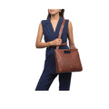 Arica 02 Tan Leather Crossbody