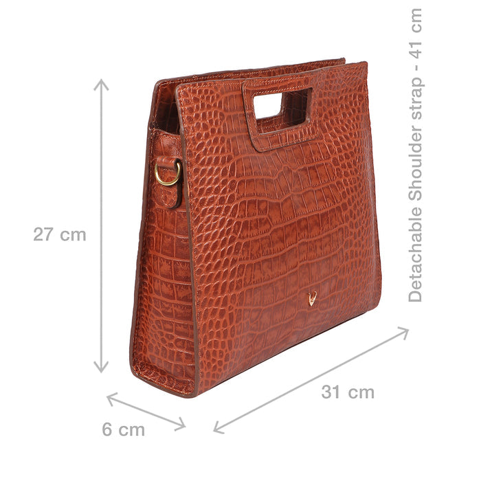 Arica 02 Tan Leather Crossbody