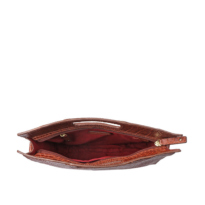 Arica 02 Tan Leather Crossbody