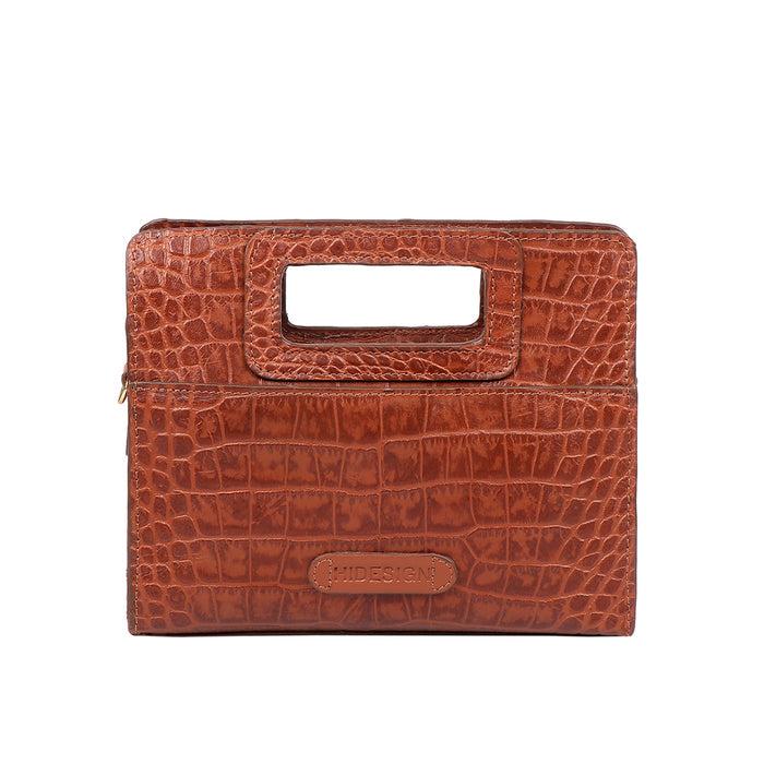 Arica 03 Tan Leather Crossbody