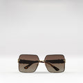 Arno Men's Brown Navigator Sunglasses