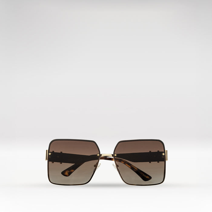 Arno Men's Brown Navigator Sunglasses