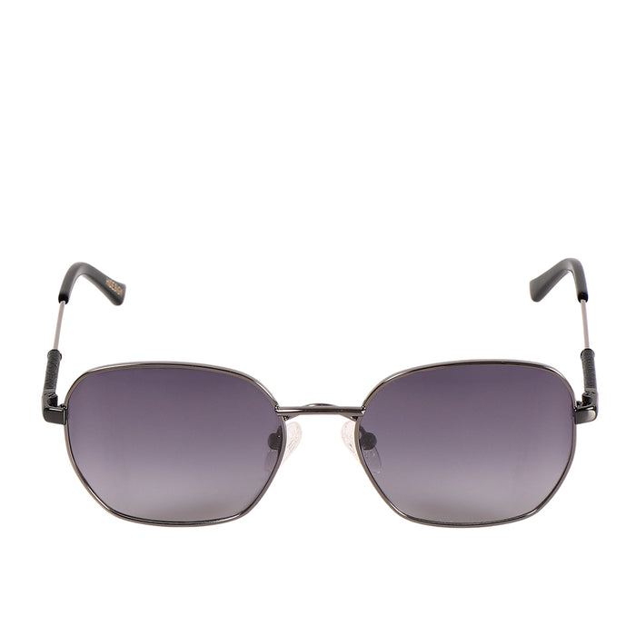 Aruba Unisex Black Round Sunglasses