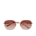 Aruba Unisex Brown Round Sunglasses