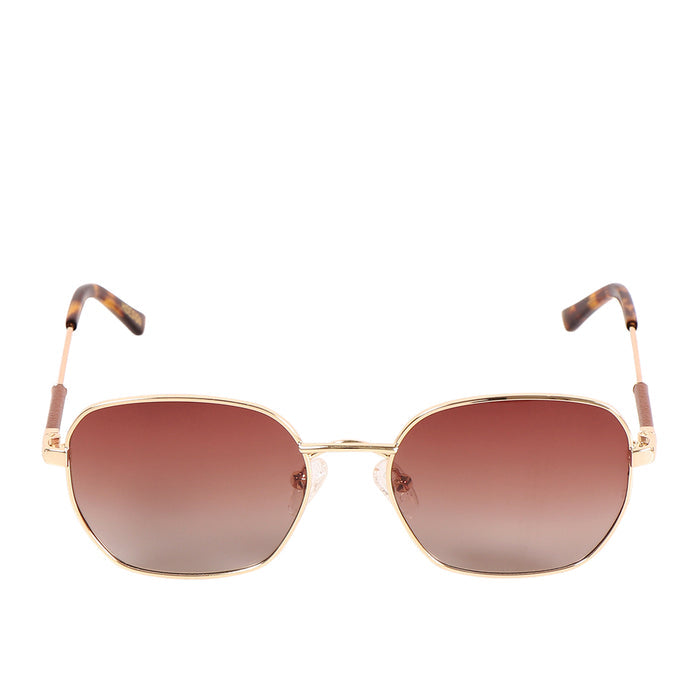 Aruba Unisex Brown Round Sunglasses