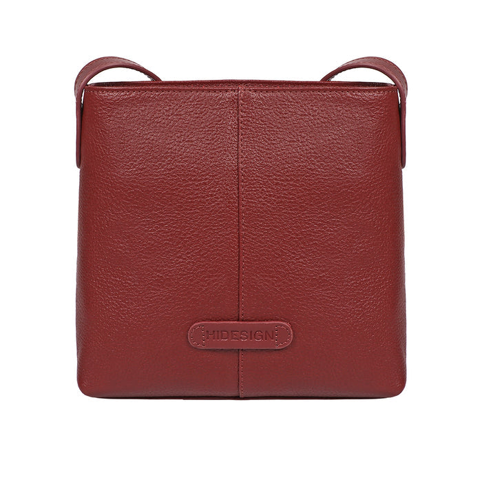 Aspen 02 Sb Red Leather Sling Bag
