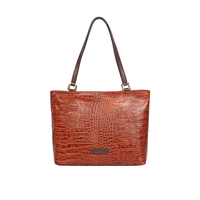 Aspen 03 Sb Tan Leather Tote Bag