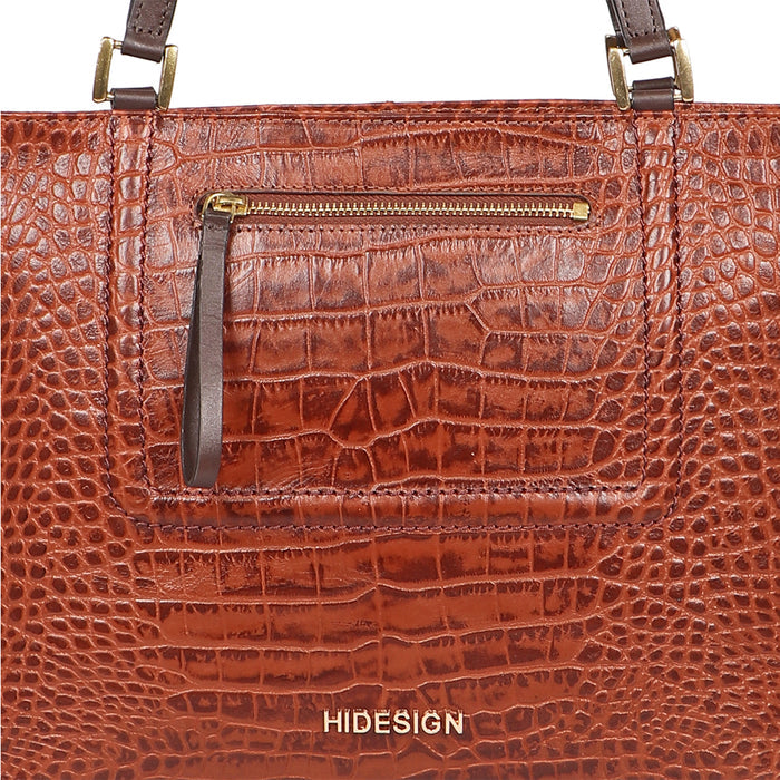 Aspen 03 Sb Tan Leather Tote Bag