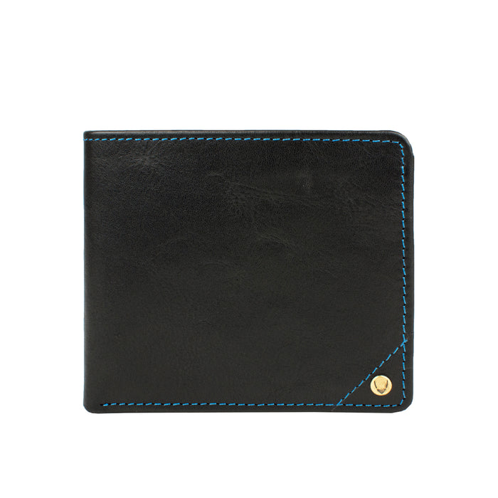 Asw005  Brown Leather Bi-Fold Wallet
