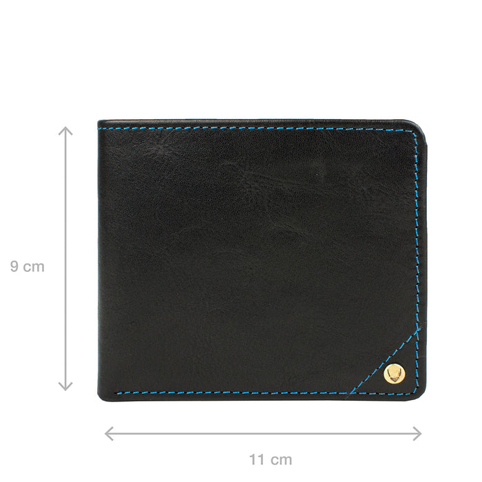 Asw005  Brown Leather Bi-Fold Wallet