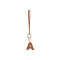 Aurel leather Letter Charm