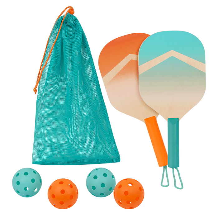 Kids pickleball set 2 paddles storage bag