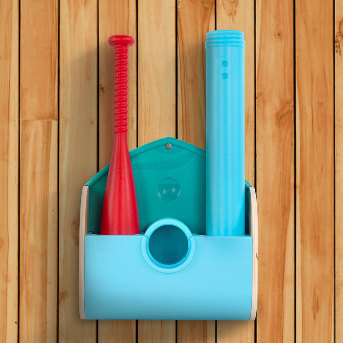 Toddler kids tee ball set with bat and balls