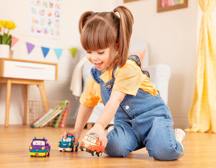 B. toys – Mini Wheeee-ls! - Van, Pick-Up Truck, Police Car
