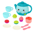 Musical tea party set for toddlers pretend play
