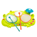 Interactive frog drum
