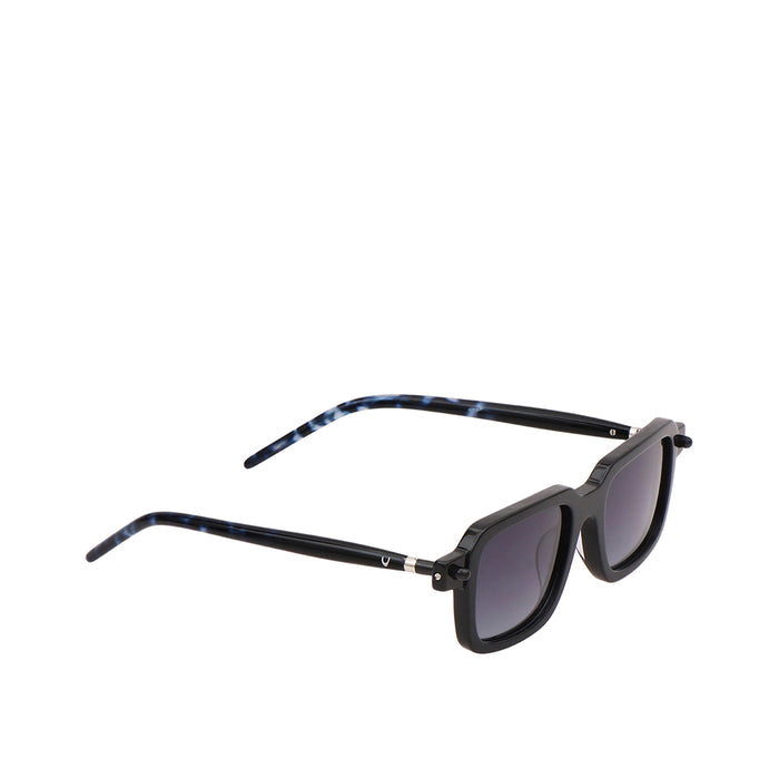 Barbados Men's Black Wayfarer Sunglasses