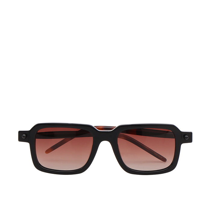 Barbados Men's Brown Wayfarer Sunglasses