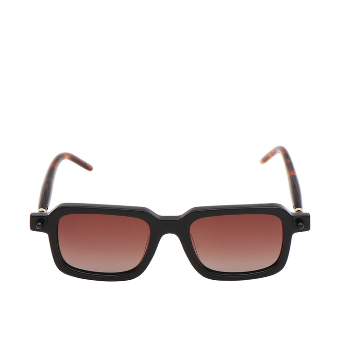 Barbados Men's Brown Wayfarer Sunglasses