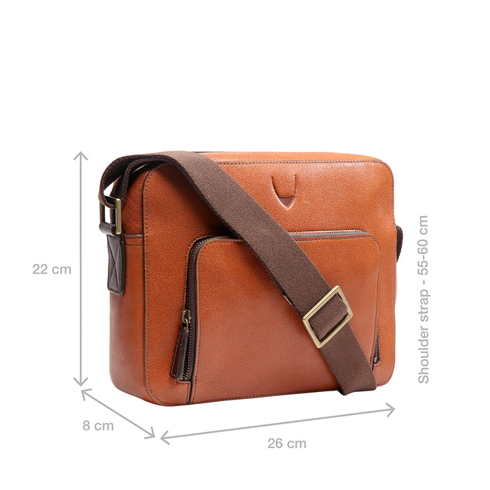 Barcelona 01 Tan Leather  Crossbody