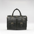 Baron 01 Black Leather Briefcase