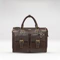 Baron 01 Brown Leather Briefcase
