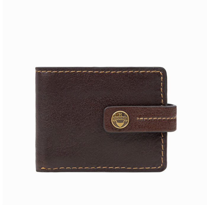 Baron W2 Brown Leather Bi-Fold Wallet