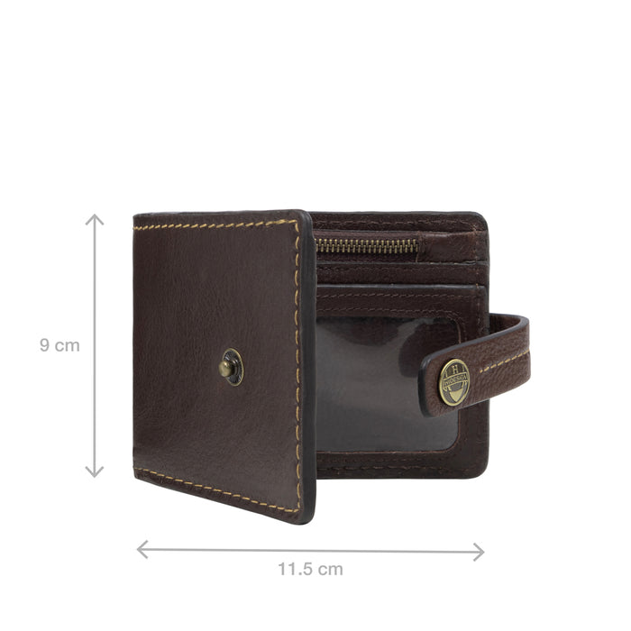 Baron W2 Brown Leather Bi-Fold Wallet