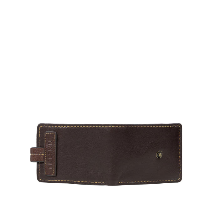 Baron W2 Brown Leather Bi-Fold Wallet