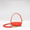 Bartoli 01 Red Leather Lipstick Purse