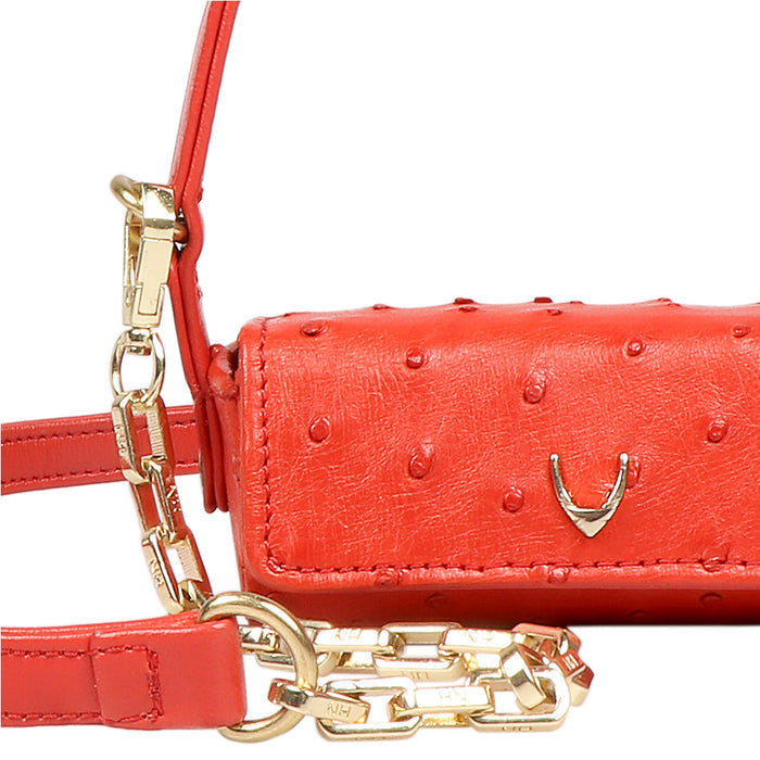 Bartoli 01 Red Leather Lipstick Purse