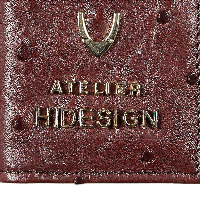 Bartoli Brown Leather Luggage Tag