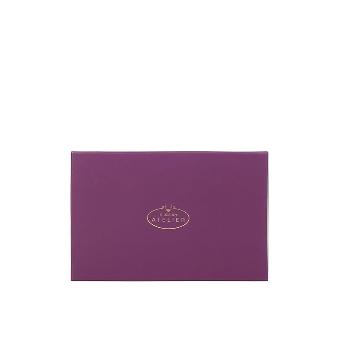 Bartoli Brown Leather Luggage Tag