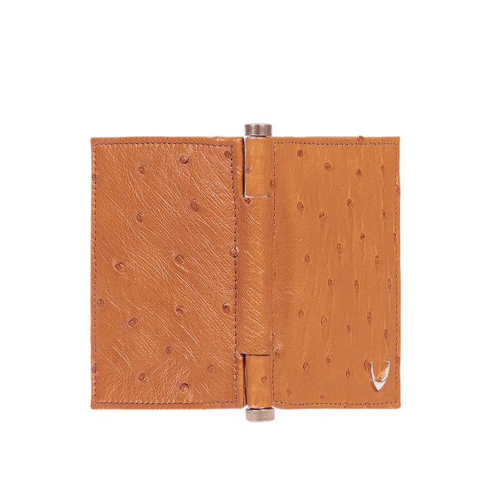 Bartoli W2 Tan Leather Card Holder